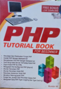 PHP Tutorial book for beginner
