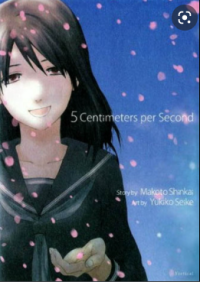 5 Cm Per Second a chain of short stories about their distance Book one