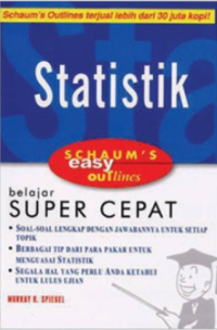 Statistik untuk bisnis Schaum's easy OUT Lines
